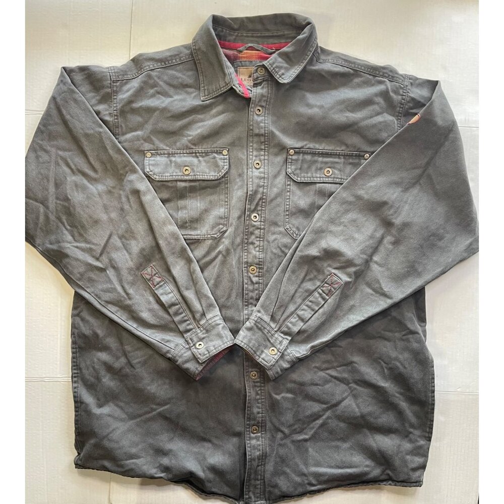 Legendary Whitetails Orig Deer Gear Sz XL Flannel Hunter Outdoor Gear Comfy Snap